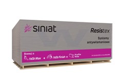 LAFARGE - SINIAT Stavební vysoce odolná sádrokartonová deska RESISTEX tl. 12,5mm